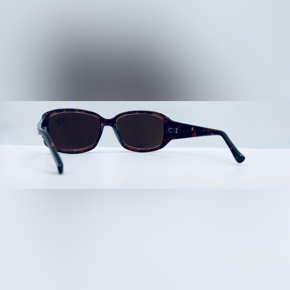 Design Optics PD62 Tortoise Oval Sunglasses Frames Only - Picture 5 of 8
